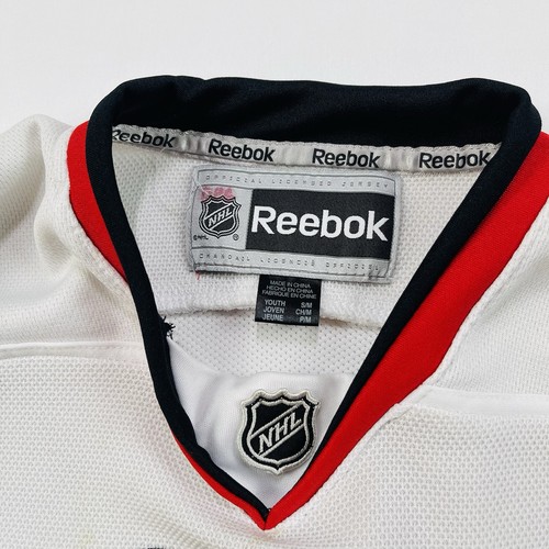 Reebok Chicago Blackhawks Jersey Youth S/M White NHL - Picture 15 of 20