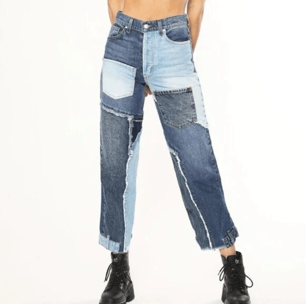 Revice Matchmaker Multicolor Patchwork Straight L… - image 1