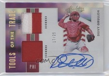 2020 Panini Absolute Spectrum Purple 17/25 Deivy Grullon #TOT2-DG Auto 1u6