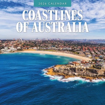 RED ROBIN PUBLISHING Coastlines of Australia 2026 Square Wall Calendar