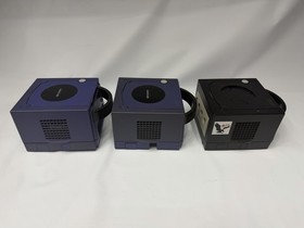 Lot of 3 NintendoGameCube DOL-001 Consoles - Not Reading Disk *READ*