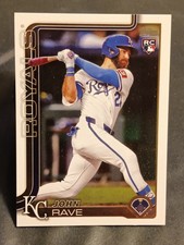2025 Topps Update Series #US192 John Rave (RC) Kansas City Royals 👑
