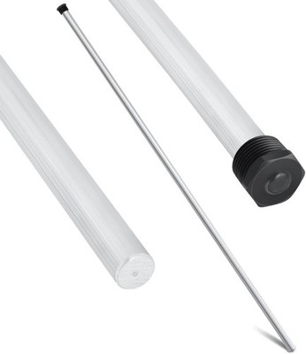1 Pcs Anode Rod for Hot Water Heater Aluminum Zinc Compatible 