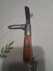Barlow Sabre Japan 2 Inch 1.5 Inch Brown Pocketknife Q16 — photo 3