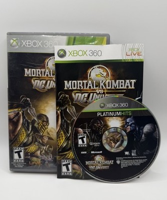 Mortal Kombat vs. DC Universe Xbox 360 CIB Complete w/ Manual