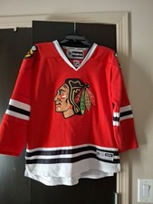 Reebok L/XL Chicago Blackhawks Jersey