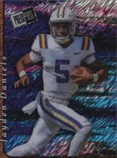 2024 Leaf Collective Promotional - 2000 Press Pass Jayden Daniels #20B-3 Orange