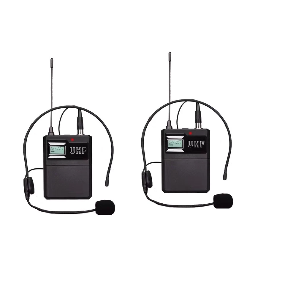 Pro ULXD4Q Headset Wireless Microphone System Digital LED Large Screen Display - Image 2 of 2