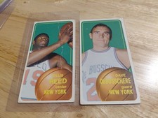 1970-71 Topps BSKB - #135 Dave De Busschere/Knicks Poor + Reed Poor 