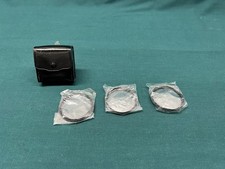Vivitar 55 mm Coated Close-Up Lens Set No.1 , 2 , 3 with Case Made in Japan 5M