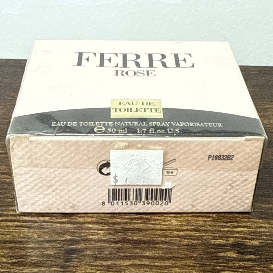 Ferre Rose Por Gianfranco Ferre Eau De Toilette Spray 1.7 OZ 50 ml Caja Abierta Foto 3 de 3