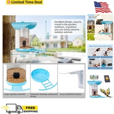 Smart Bird Feeder with Camera, 2.4GHz WiFi Watching Camera Bird Feeders for