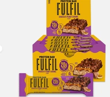 Fulfil Protein Bars ~ Chocolate Peanut Caramel Flavor ~ 20g Protein ~ You Pick
