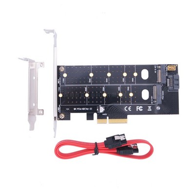 M. 2 Solid State Drives NVMe Protocol SSD to PCIe X4 M Key+B Key Dual Use NGFF