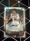 2025-26 Bowman Chrome 1st Oziyah Sellers Autograph Auto Refractor /499