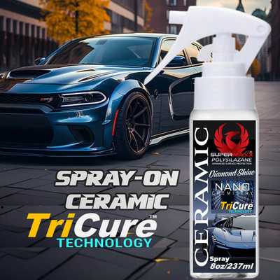 CERAMIC PRO GRADE CAR COATING PAINT SEALANT - 8 OUNCE SPRAY ''WET LOOK SHINE -KIT