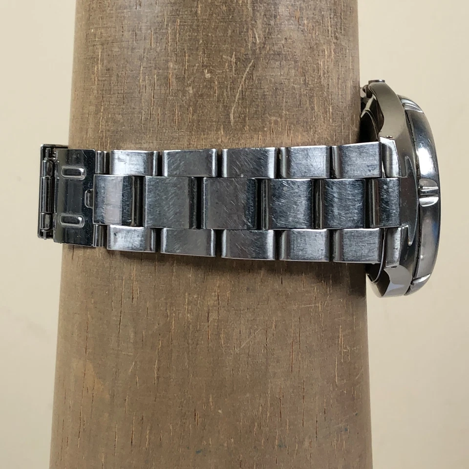 Freestyle男士时尚锤头银色石英表模拟40毫米手表8 — 第 3/4 张图片