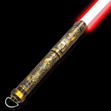 Lightsaber Dueling Light Saber with 12 RGB Colors 16 Sound Fonts Smooth Swing Mo