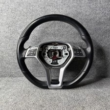 2014 Mercedes E350 Flat Bottom Steering Wheel 1724604303 Oem Used