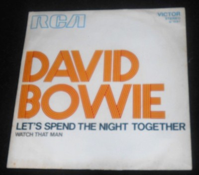 DAVID BOWIE ---- Let's Spend the Night Together ---