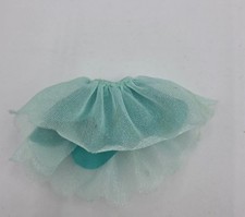 Barbie Skirt Teal Flower Petal Ballet Tutu Ballerina Fashion Style Doll Clothes