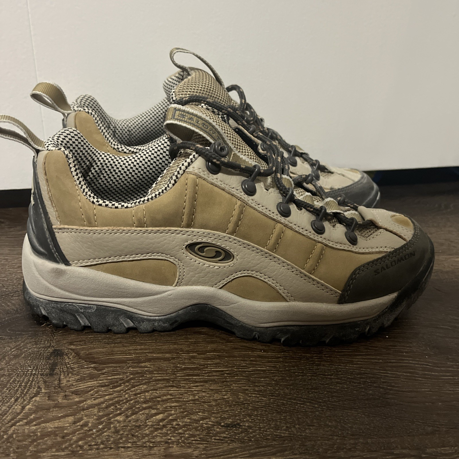 Scarpone da trekking donna Salomon taglia 7 marrone nero