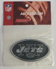 New York Jets Auto Emblem Team Promark NFL Officially Licensed Product Football