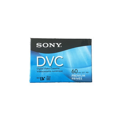 Sony Digital Video Cassette Pack Mini DV 60min Sony DVC FACTORY SEALED NEW