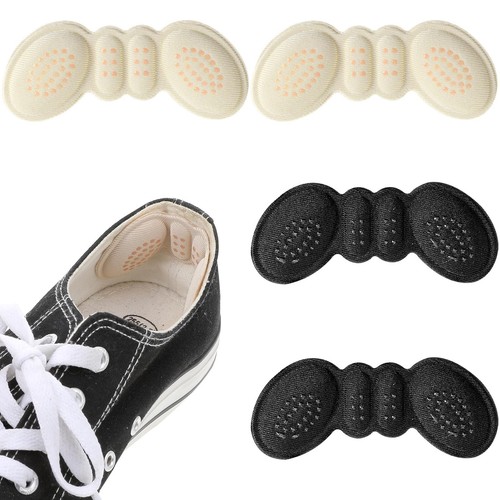 Heel Pads for Shoes Too Big - 2 Pairs Anti-Slip Grips Liner Cushions Inserts ...