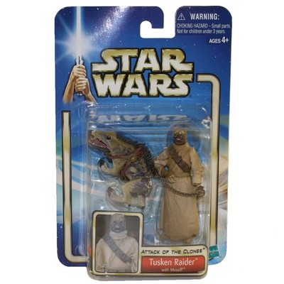 Star Wars Saga Basic Figures Tusken Raider w/Massiff Action Figure