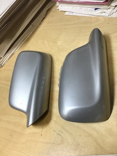 BMW E46 3 Series Coupe/Convertible Driver Side Silver mirror cover cap left righ