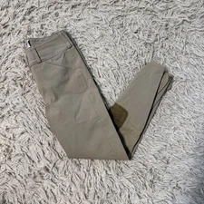 Girl’s Size 12 Tan Tailored Sportsman Knee Patch Horseback Riding Breeches 