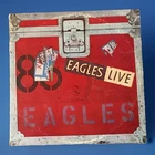 The Eagles Live 2-Record Set LP Vinyl Gatefold Cover Embossed Vintage Joe Walsh