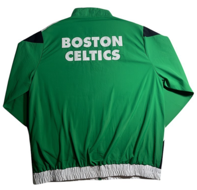 Boston Celtics Full Zip Jacket XL Ultra Game NBA Green Black Track
