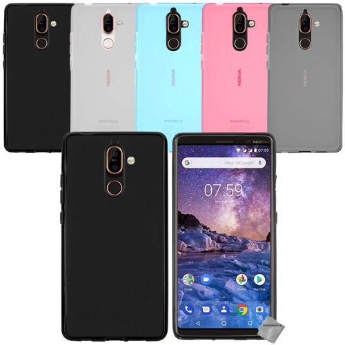 Housse etui coque pochette silicone gel fine pour OnePlus 7 Pro + verre