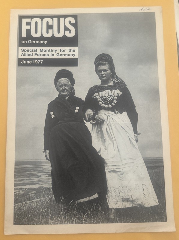 Vintage Focus On Germany Magazine June 1977 Allied Forces Monthly Special