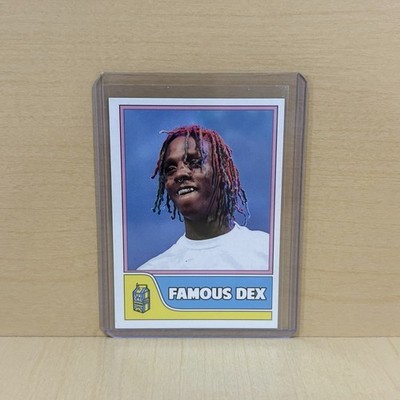 ULTRA RARE Limited 2019 Famous Dex Lyrical Lemonade Rapper Hip Hop Trading Card