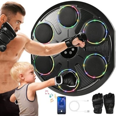 2025 Smart Music Boxing Machine Wall Mounted 12 Speed Punch Training Pad