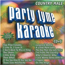 Party Tyme Karaoke - Party Tyme Karaoke Country Male - Music CD