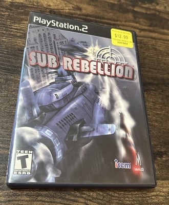 Sub Rebellion (Sony PlayStation 2, 2002) CIB Tested Complete