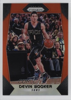 2017-18 Panini Prizm Orange Prizm 37/49 Devin Booker #63 9on