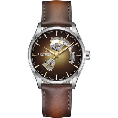 [Authorized Dealer] Hamilton Jazzmaster Open Heart Auto 42 mm Watch (H32705501)