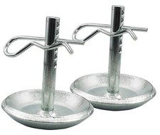  2/Pack 2208864 2205071 Snow Plow Skid Shoes Feet with Quick Release Cotter