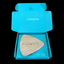 KRUVE Sifter Base With 5 Sieves, Coffee Grind Sifter, Silver