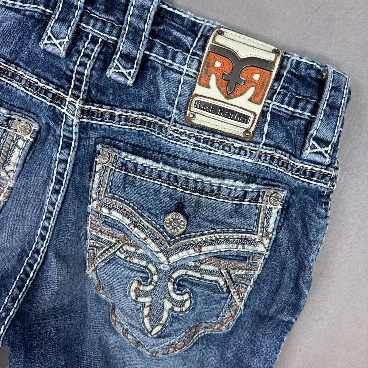 Rock Revival Regular 33 Size Jeans Men's 30 in Inseam for sale | eBay