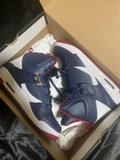 NIKE AIR JORDAN FLIGHT 45 HIGH GS BLUE-RED SZ 6Y