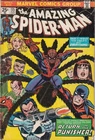 The Amazing Spider-Man # 135 GD/VG Marvel 1974 2nd App Punisher MVS Cut Out
