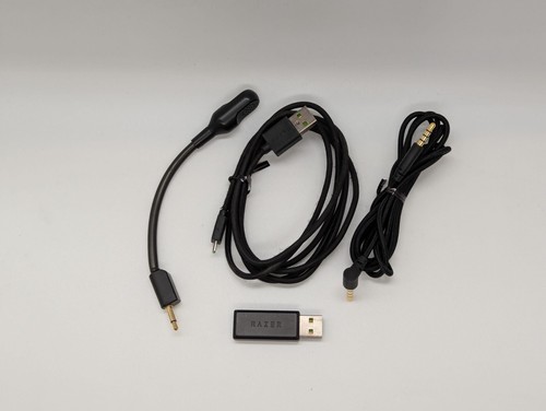 Cable/dongle/micrófono USB/3,5 mm SOLO receptor de auriculares Razer BlackShark V2 Pro 2020 - Imagen 3 de 38