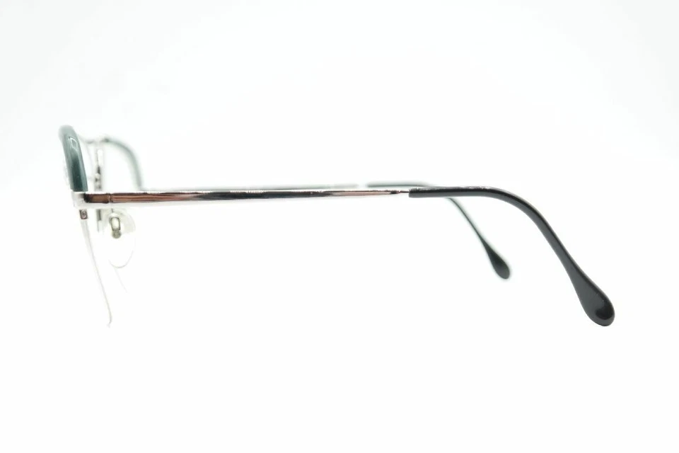 Lunettes Vintage Luxottica 010 Argent Gris Monture NOS - Photo 2/4