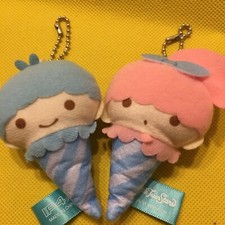 Cadena Sanrio Little Twin Stars NUEVO Soporte Mascota Mini Helado